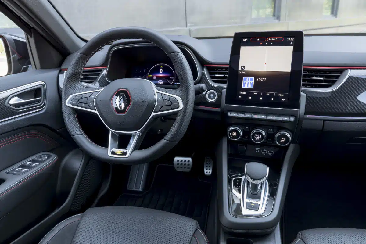 l'intérieur du Renault Arkana